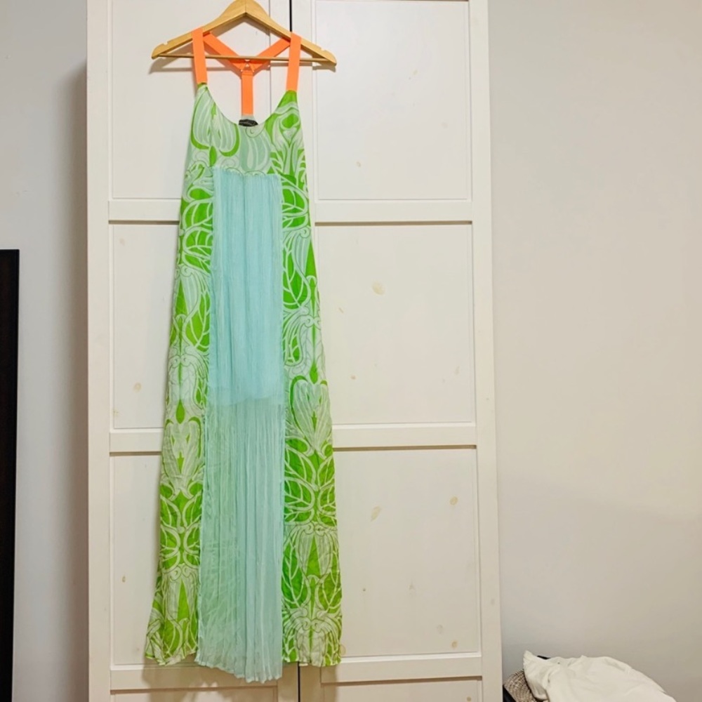 Charlotte Tarantola silk maxi dress